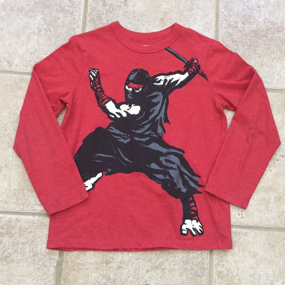 OshKosh B'gosh Boys Ninja with Sword Tee Shirt